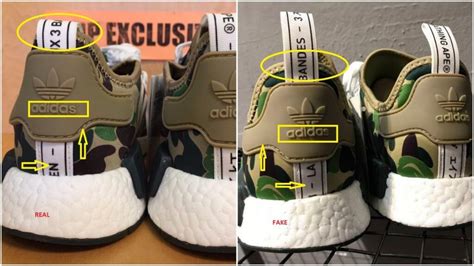 adidas bap e fake vs real|real and fake bape shoes.